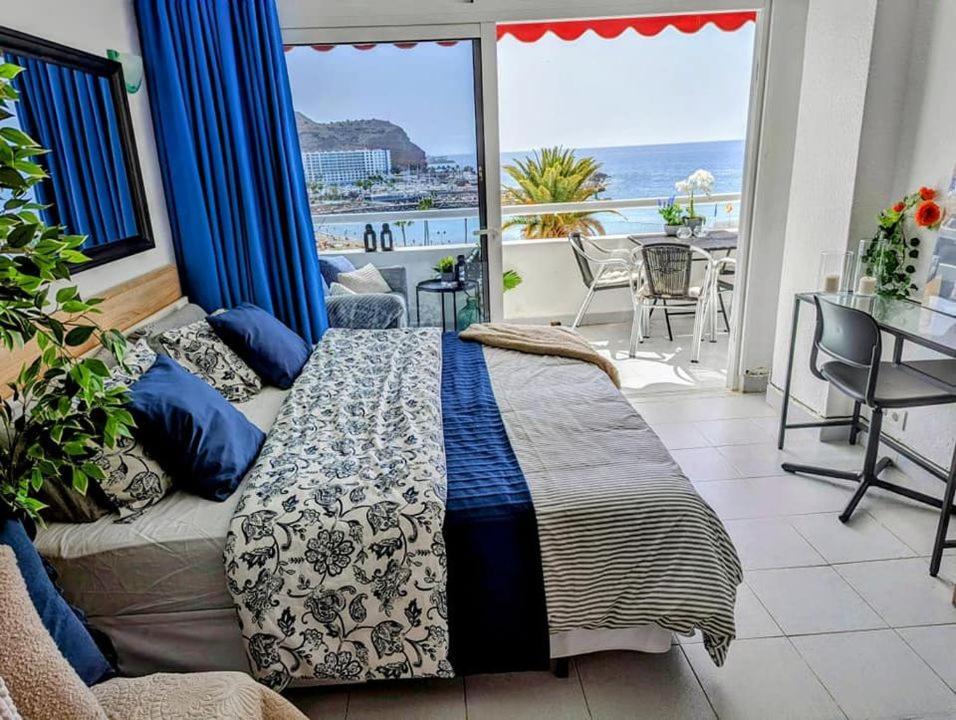 Beachfront Studio Apartment Puerto Rico Puerto Rico  Exteriér fotografie